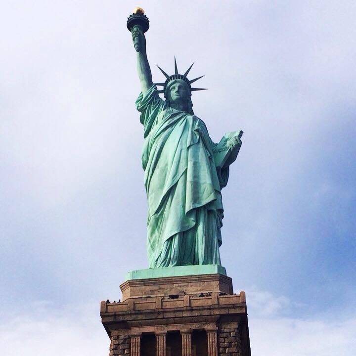 Seeing the Statue of Liberty in New York City